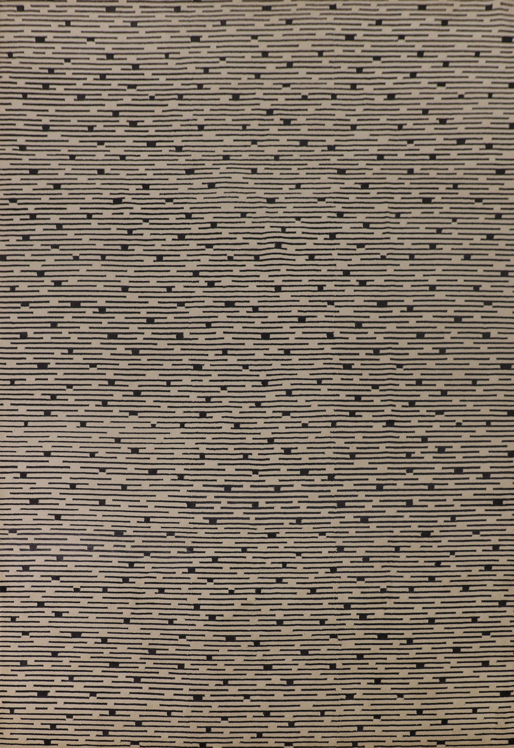 All-Over Striped Nepalese Indian Area Rug 9x12
