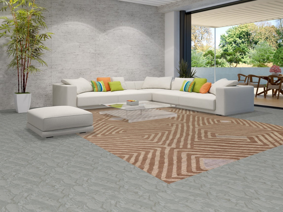 Geometric Modern Large Rug 10x14