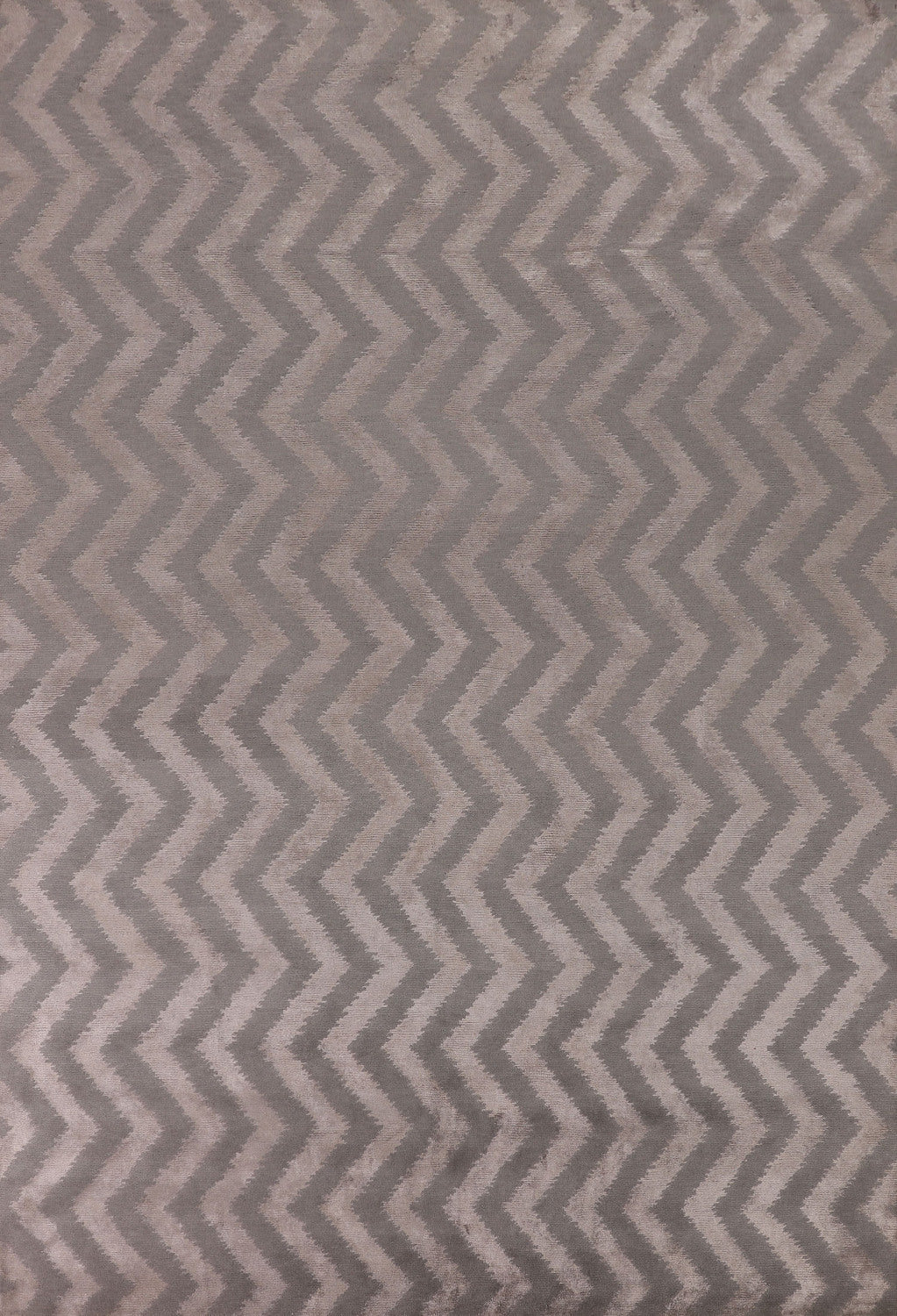 Chevron Style Nepalese Oriental Area Rug 9x12