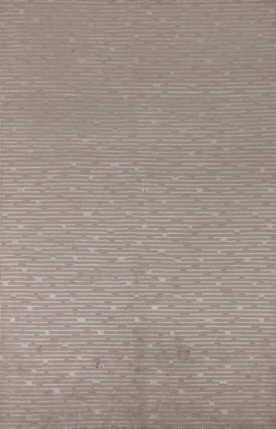 All-Over Striped Nepalese Oriental Area Rug 6x9