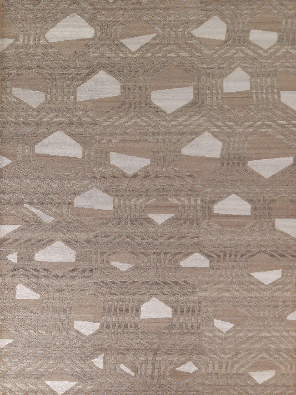 Handmade Modern Area Rug 9x12