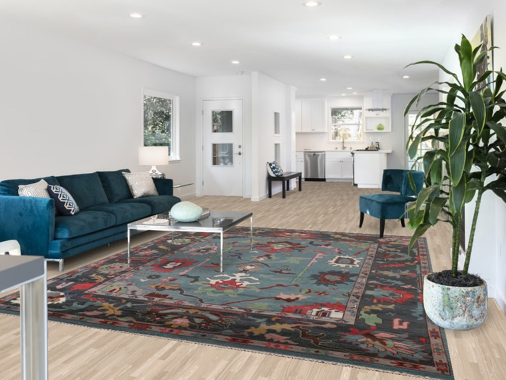 All-Over Oushak Oriental Area Rug 8x10