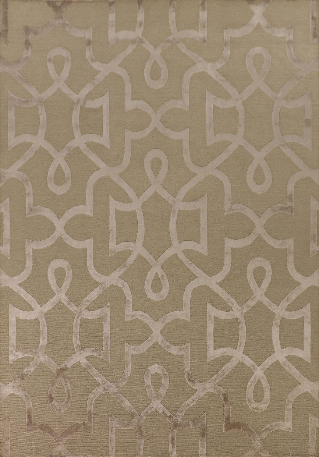 Geometric Modern Oriental Area Rug 9x12