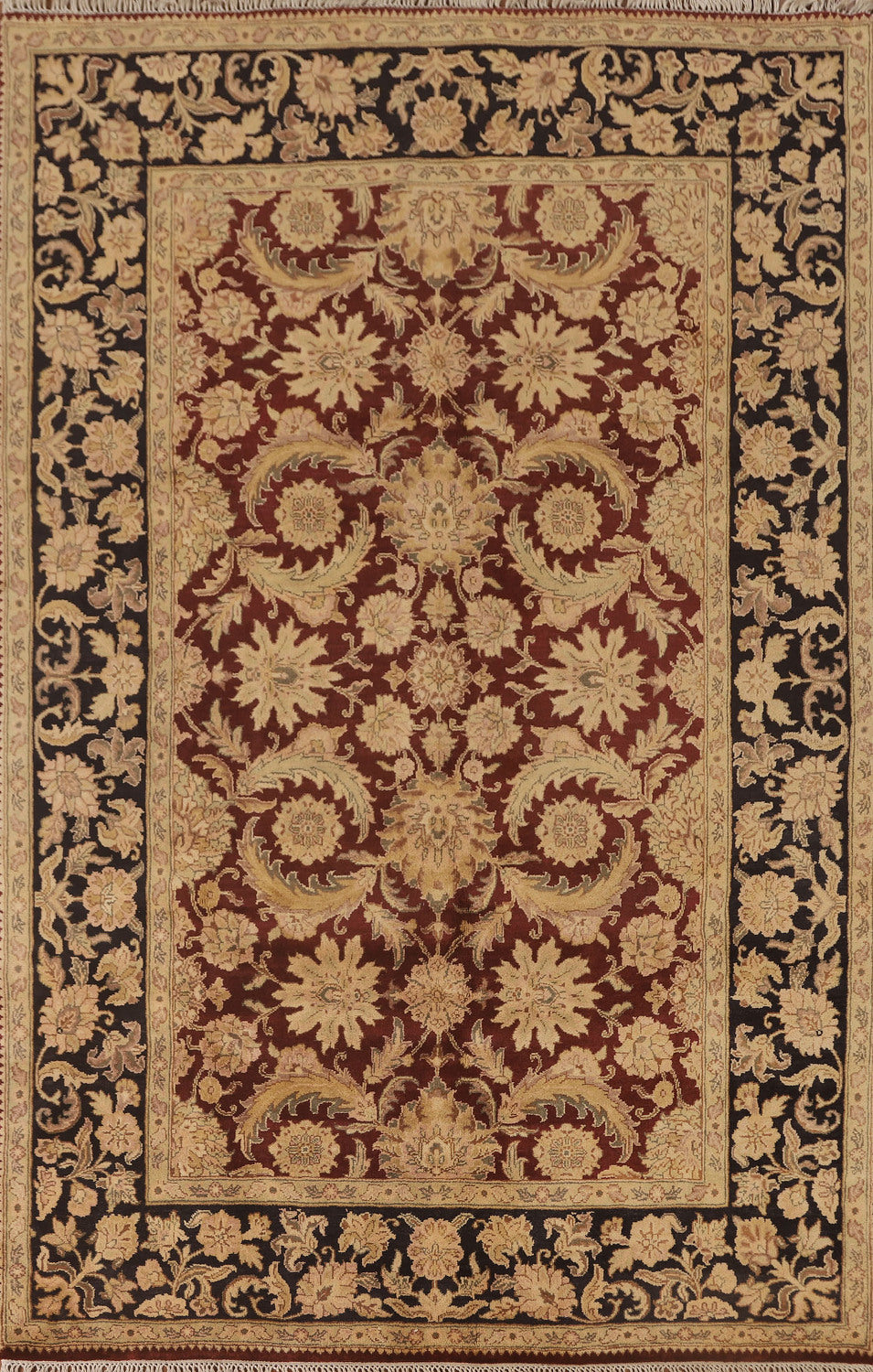 All-Over Floral Agra Oriental Area Rug 6x9