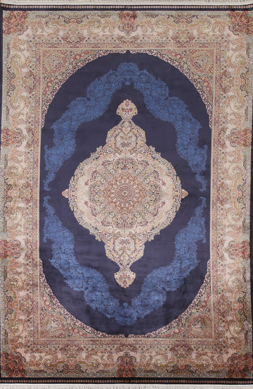 Traditional Qum Oriental Area Rug 7x10