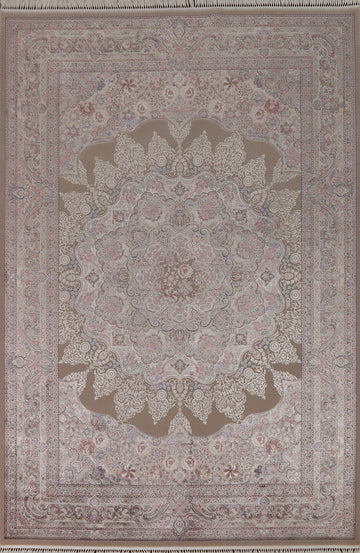 Floral Qum Traditional Area Rug 7x10