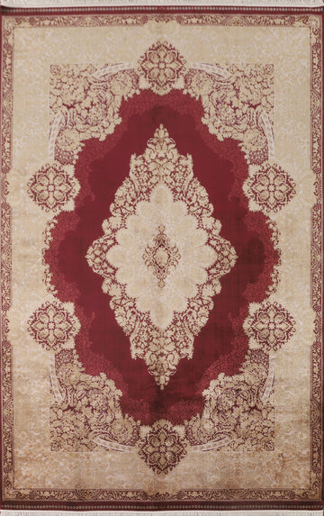 Floral Qum Traditional Area Rug 7x10