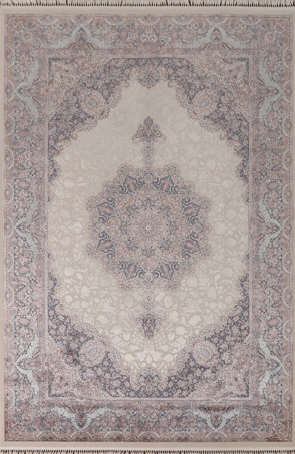 Traditional Floral Kashan Oriental Area Rug 7x10