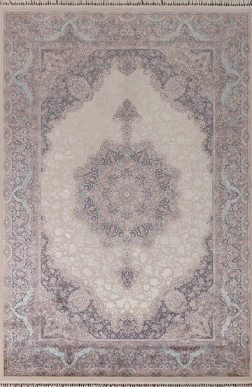 Traditional Floral Kashan Oriental Area Rug 7x10
