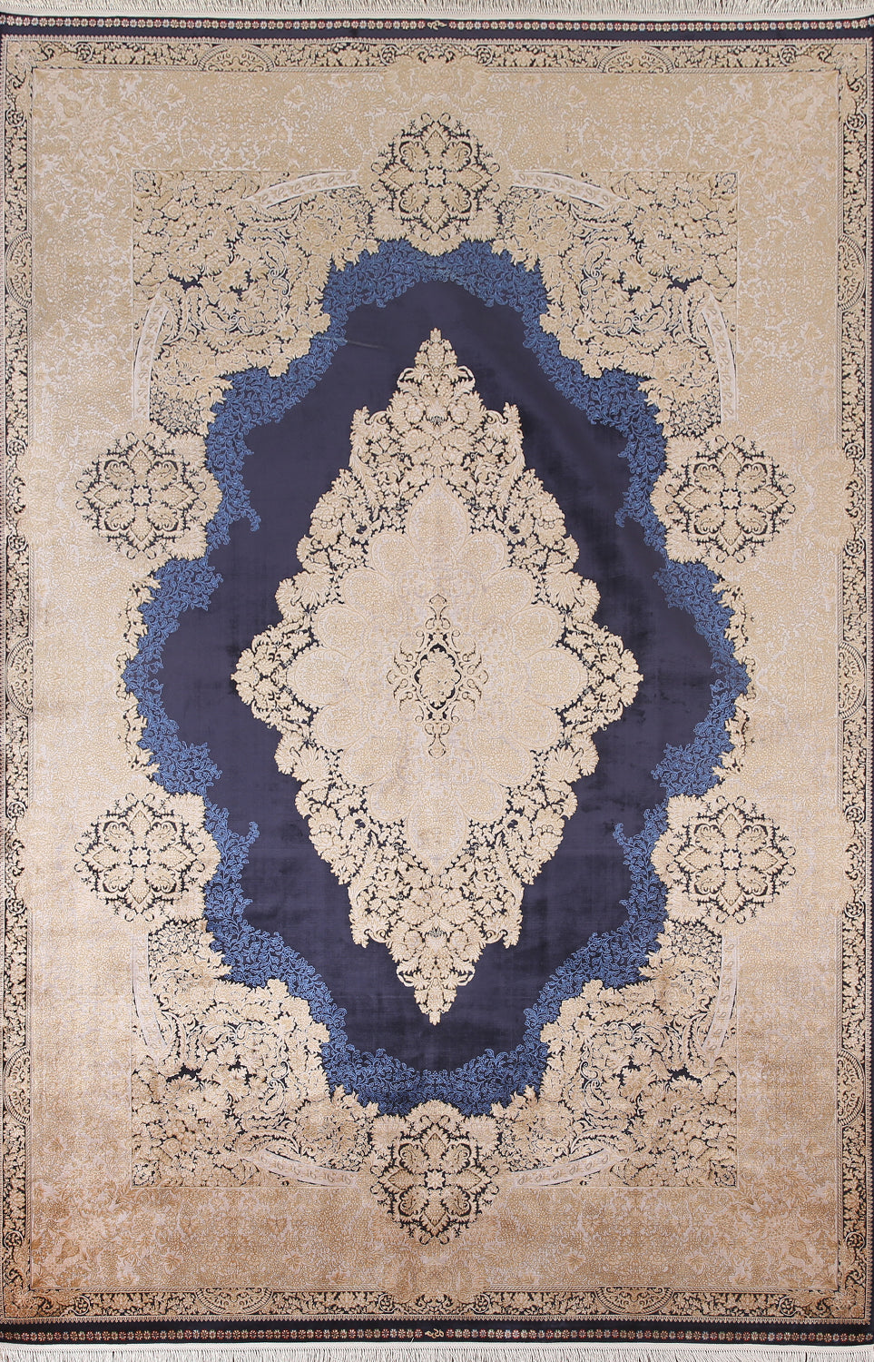 Traditional Kashan Turkish Area Rug 7x10