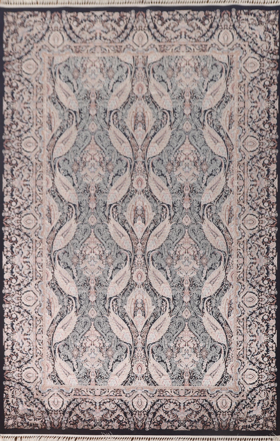All-Over Kashan Traditional Area Rug 7x10