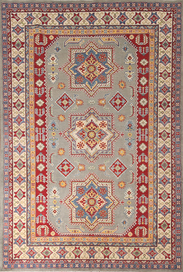 Handmade Kazak Oriental Area Rug 7x10