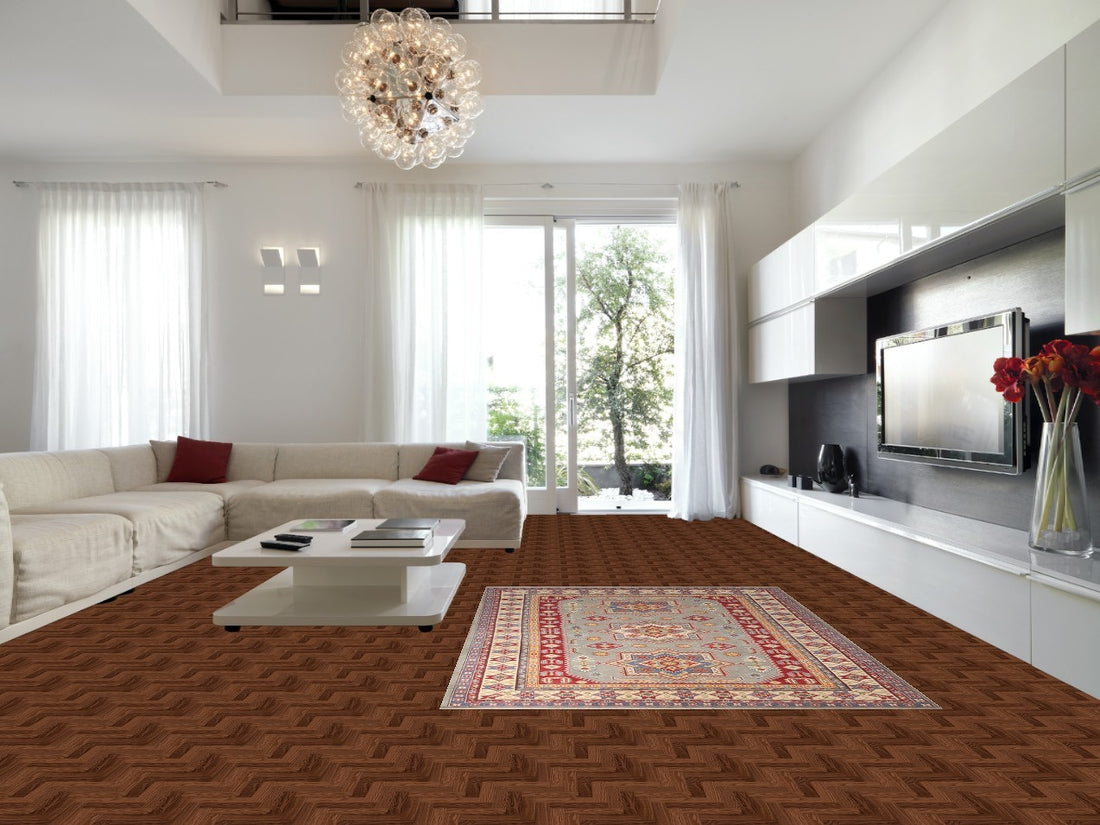 Handmade Kazak Oriental Area Rug 7x10