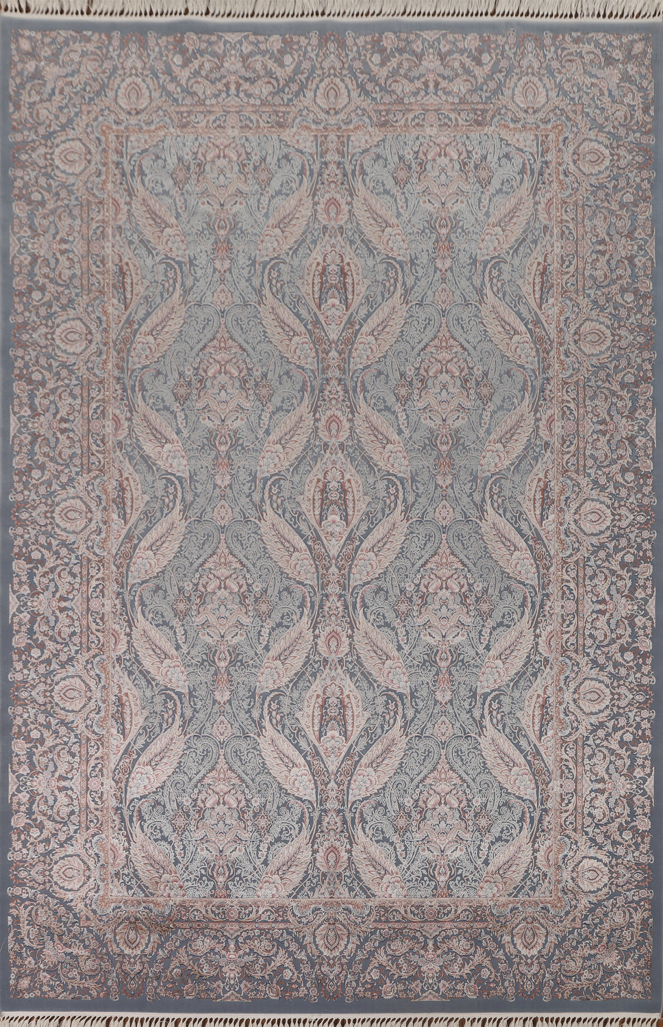 Traditional Floral Tabriz Oriental Area Rug 7x10
