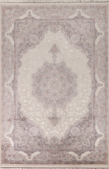 Traditional Tabriz Living Room Rug 7x10