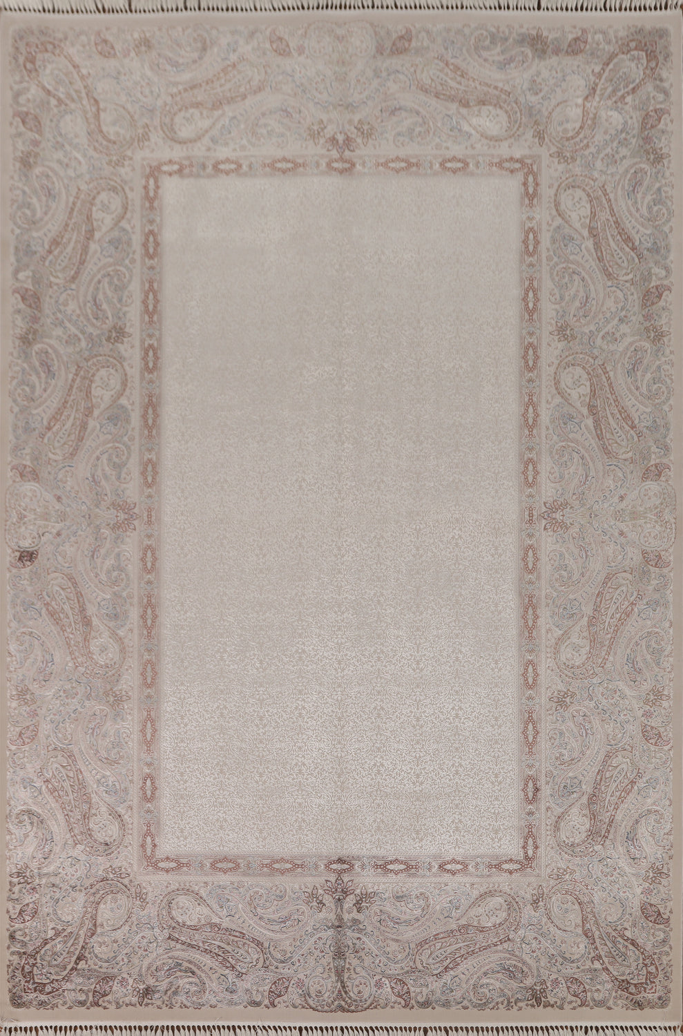 Paisley Tabriz Traditional Area Rug 7x10