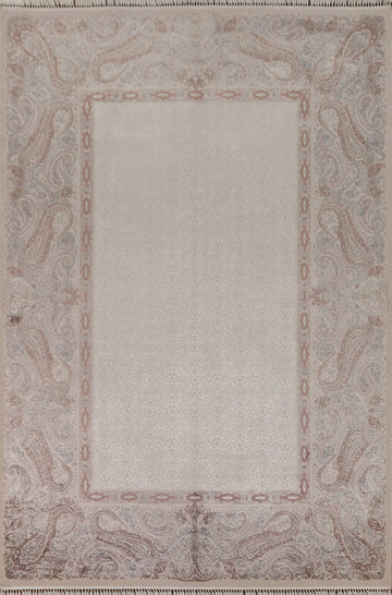 Paisley Tabriz Traditional Area Rug 7x10