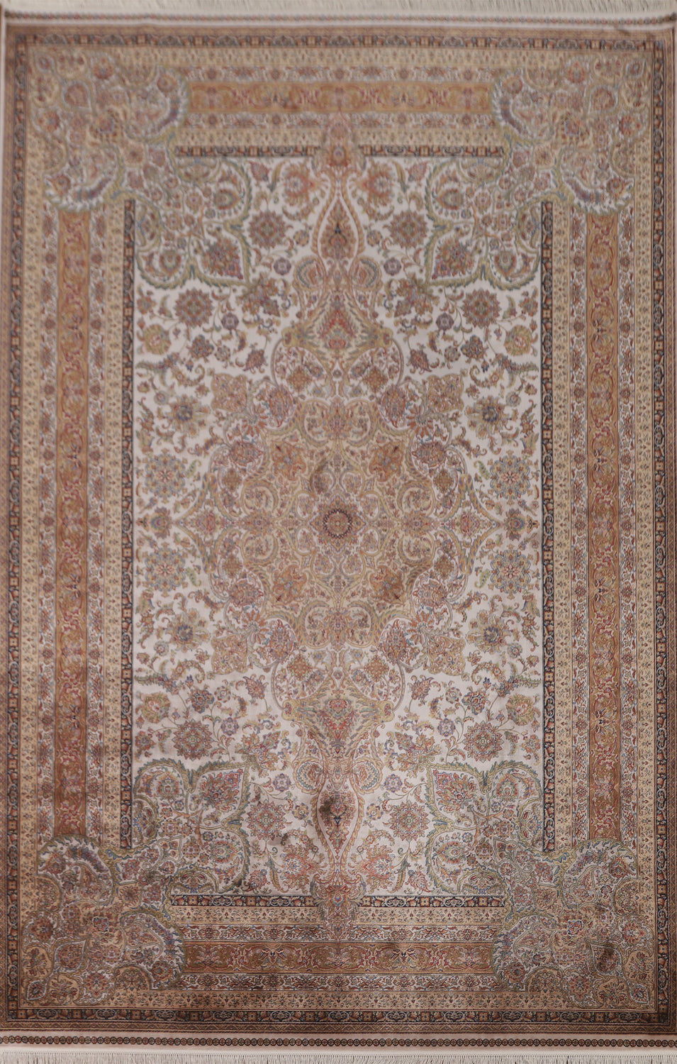 Traditional Tabriz Living Room Area Rug 7x10