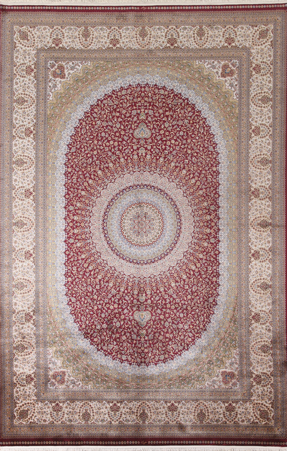 Traditional Tabriz Oriental Area Rug 7x10