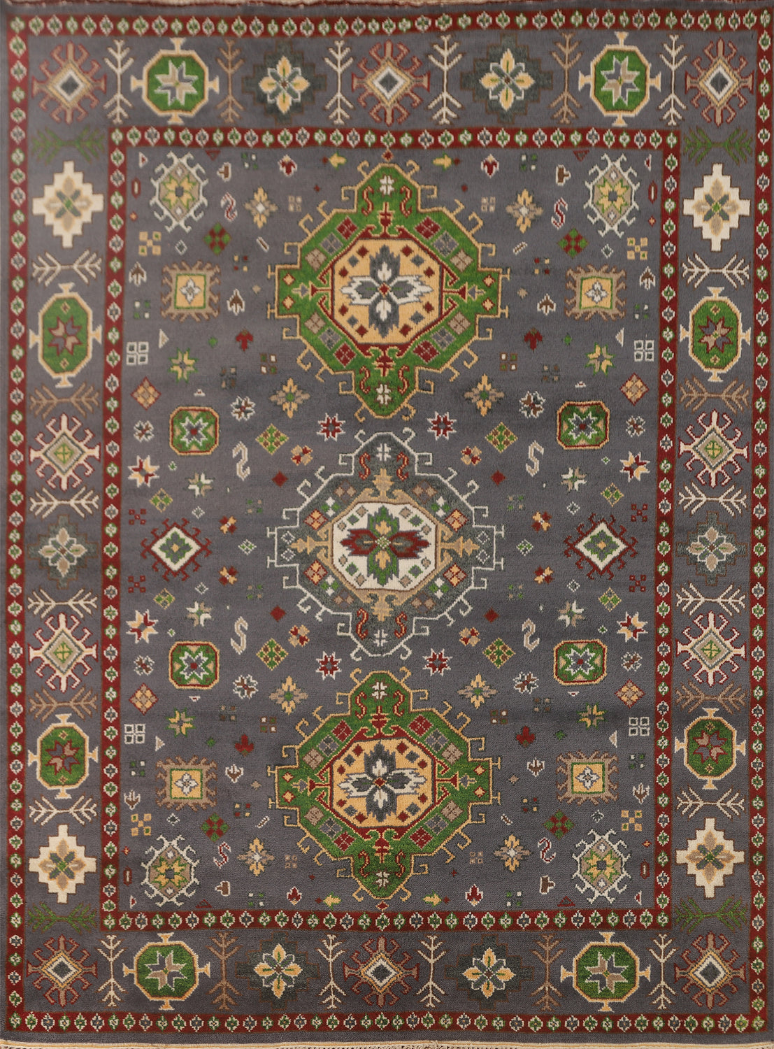 Handmade Kazak Oriental Area Rug 8x10