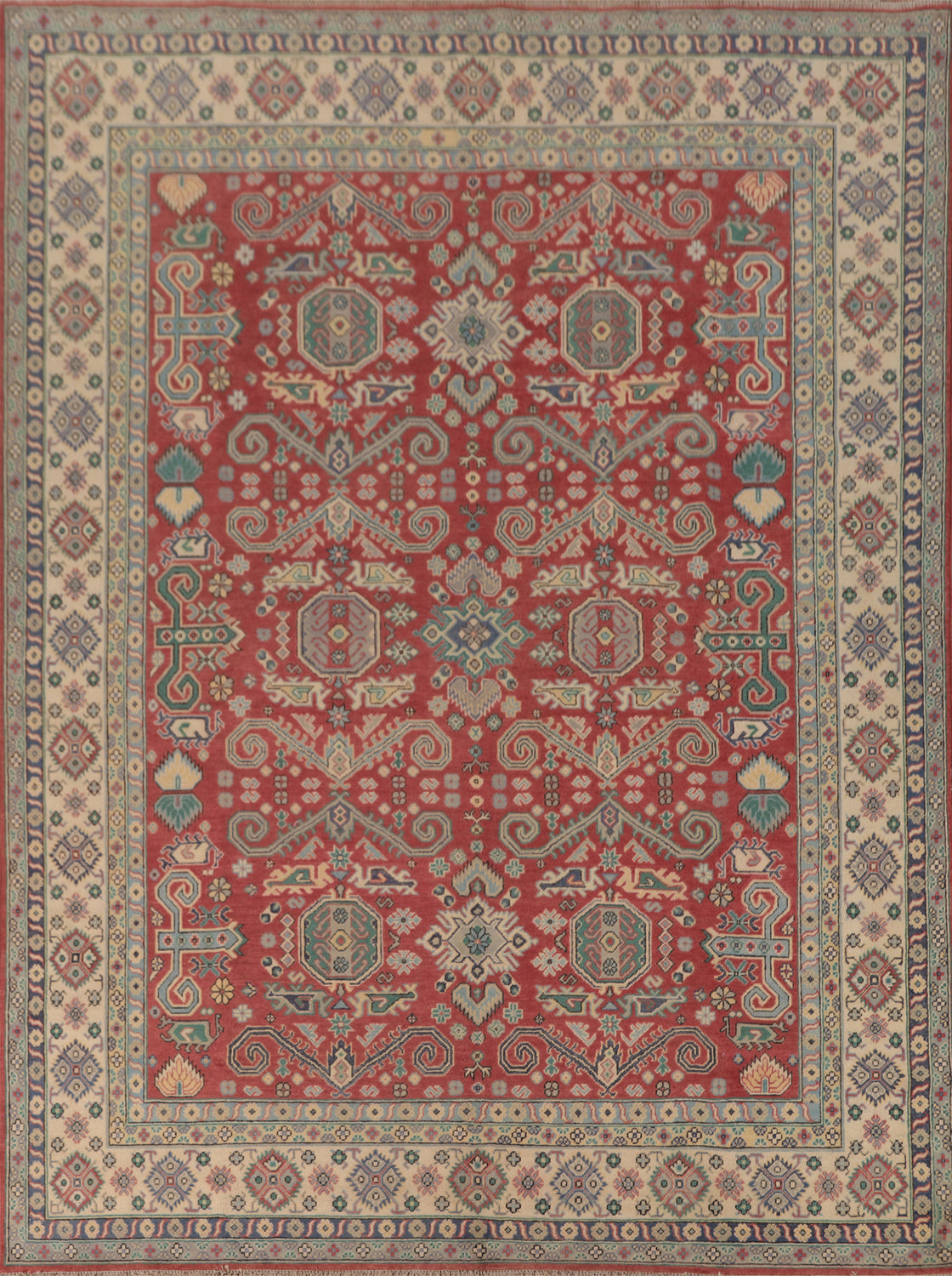 Handmade Kazak Oriental Area Rug 8x10