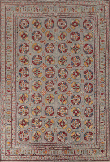 All-Over Kazak Handmade Area Rug 10x13