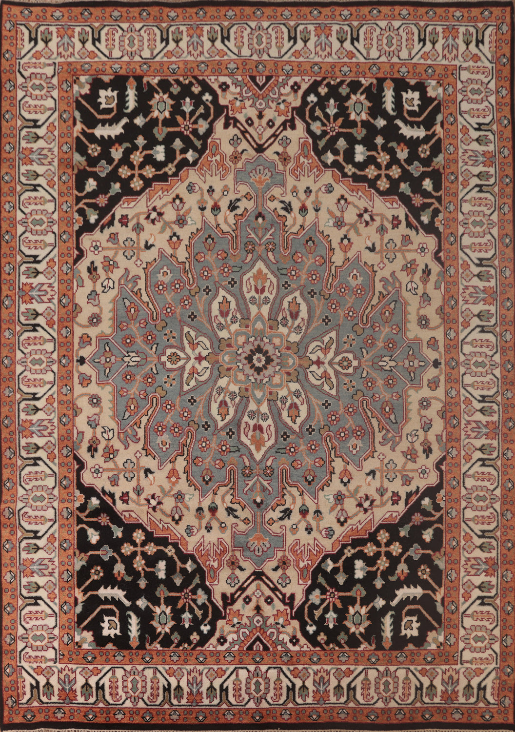 Handmade Heriz-Serapi Oriental Area Rug 9x12