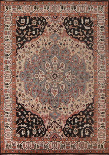 Handmade Heriz-Serapi Oriental Area Rug 9x12