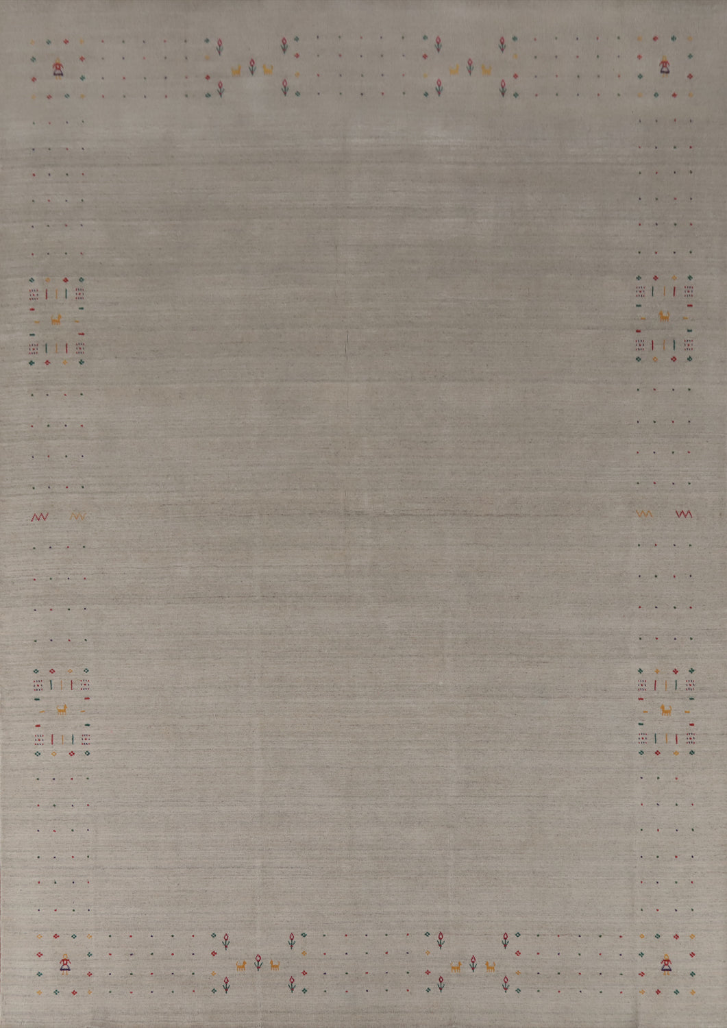 Handmade Gabbeh Oriental Area Rug 9x12