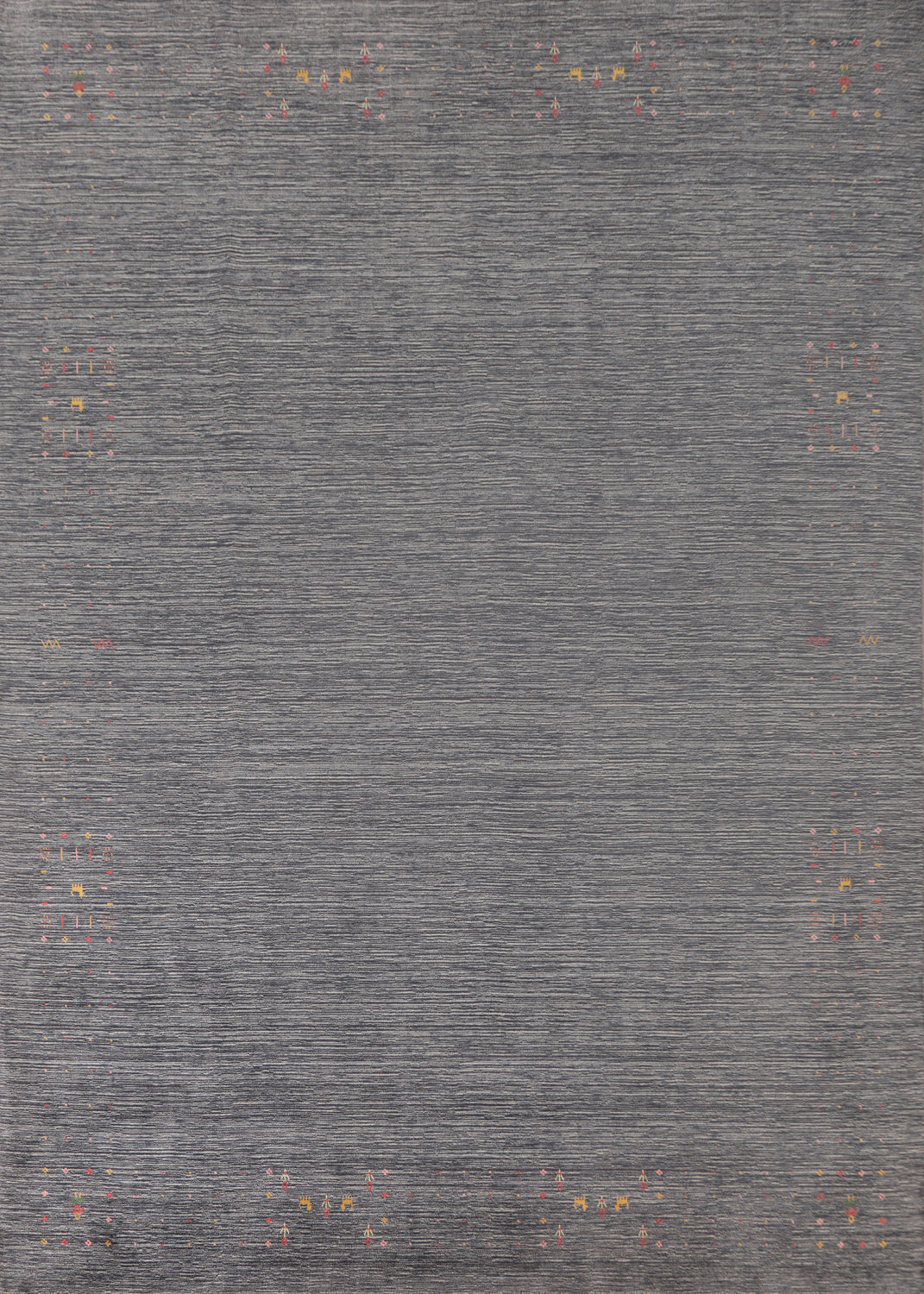 Striped Gabbeh Oriental Area Rug 9x12