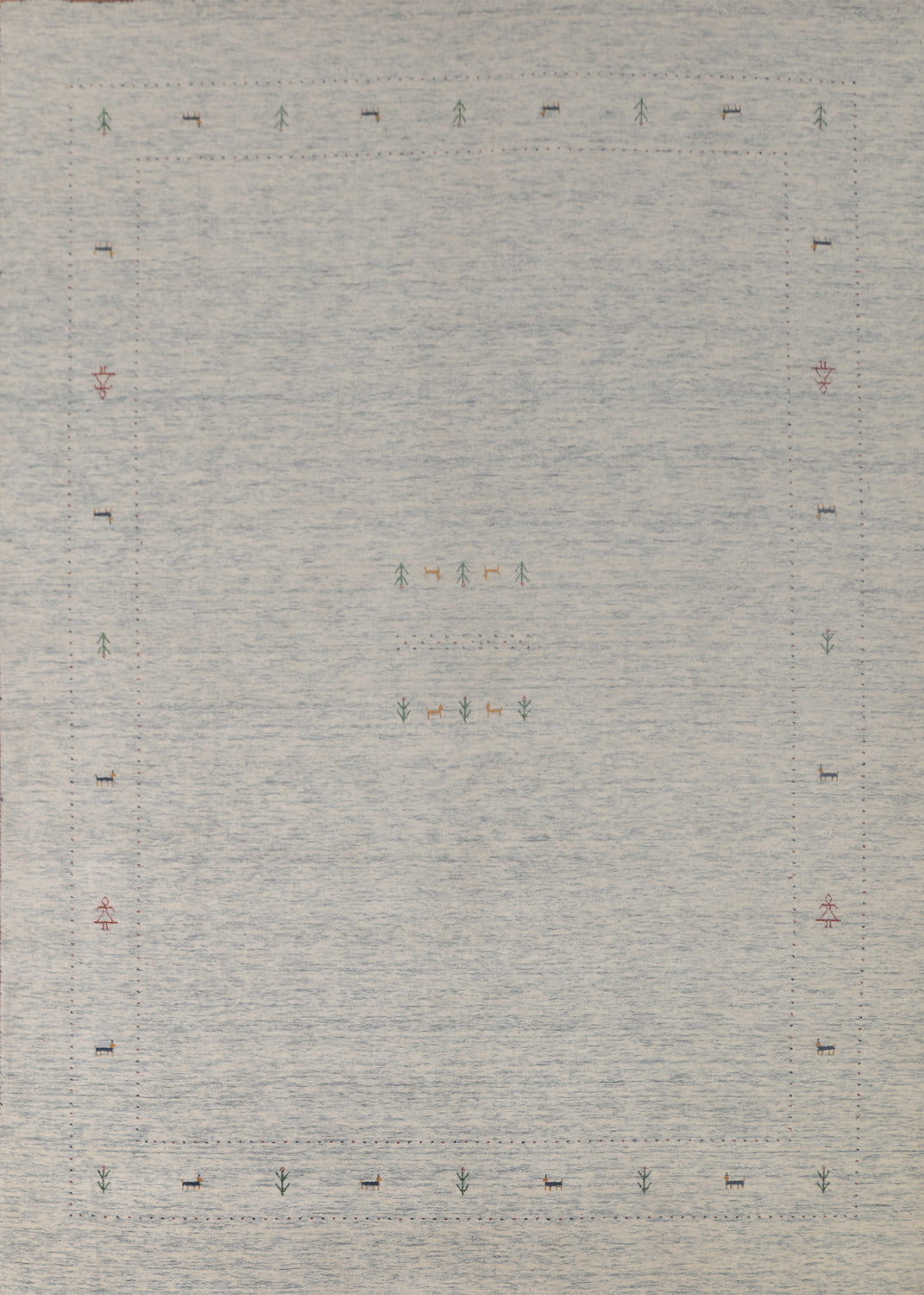 Handmade Gabbeh Oriental Area Rug 9x12