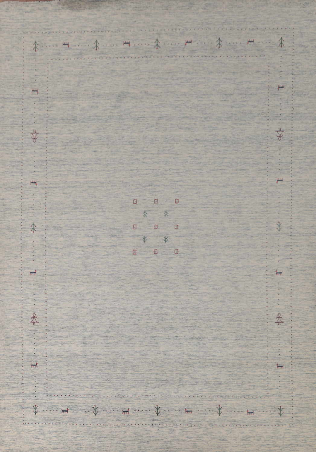 Tribal Gabbeh Oriental Area Rug 9x12