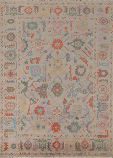 Handmade Oushak Indian Area Rug 8x10