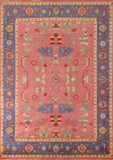 Handmade Oushak Oriental Area Rug 9x12