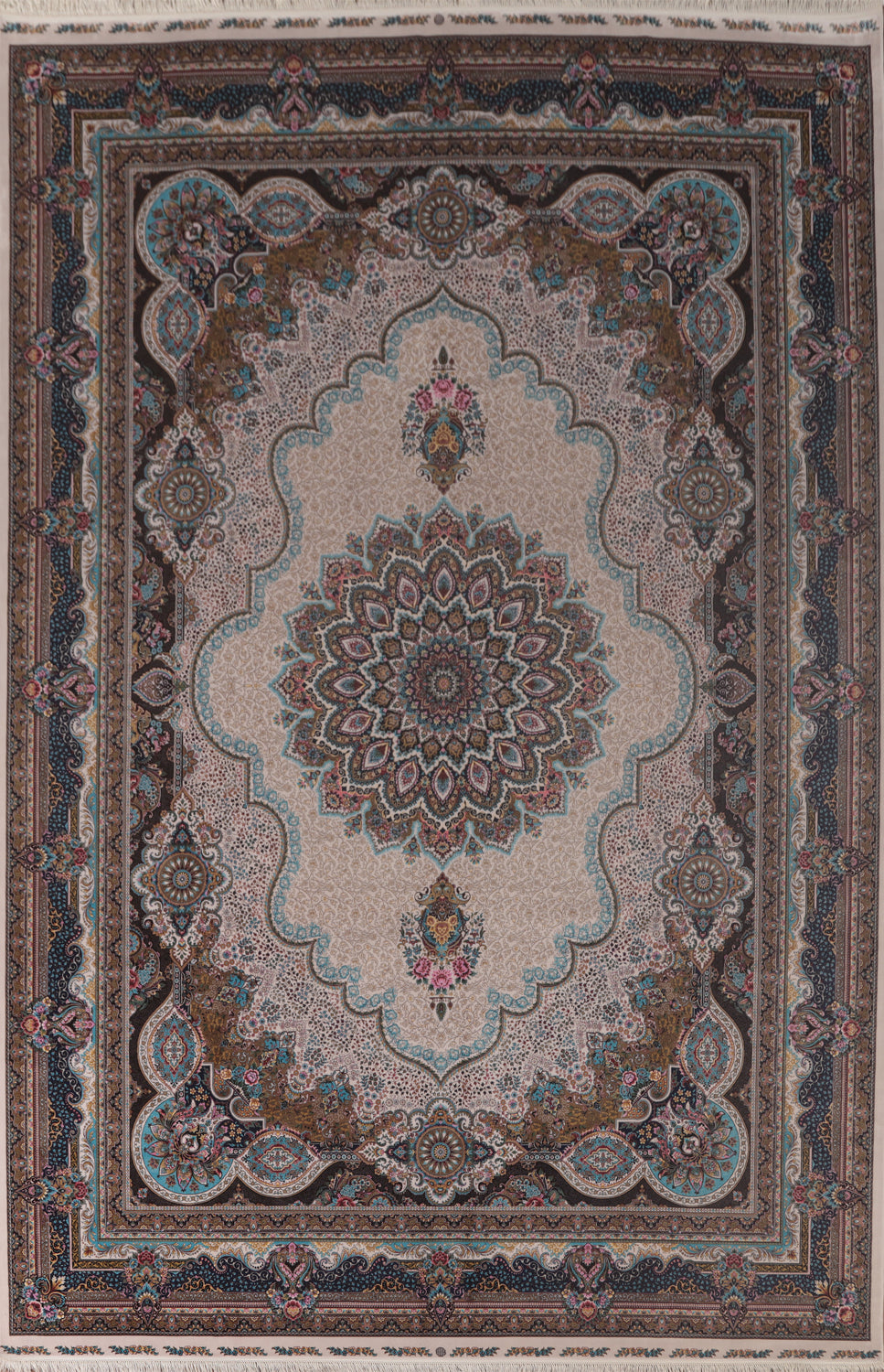 Traditional Qum Living Room Area Rug 8x11