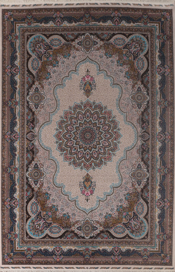 Traditional Qum Living Room Area Rug 8x11