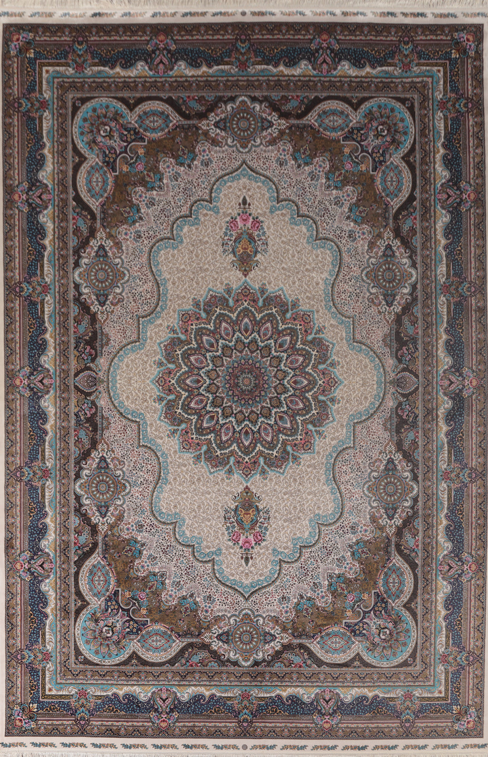 Traditional Qum Living Room Area Rug 8x11