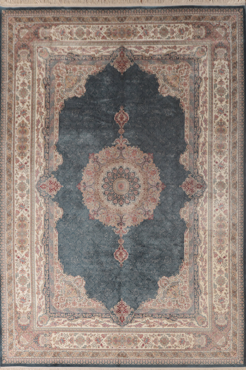 Traditional Tabriz Turkish Area Rug 8x11