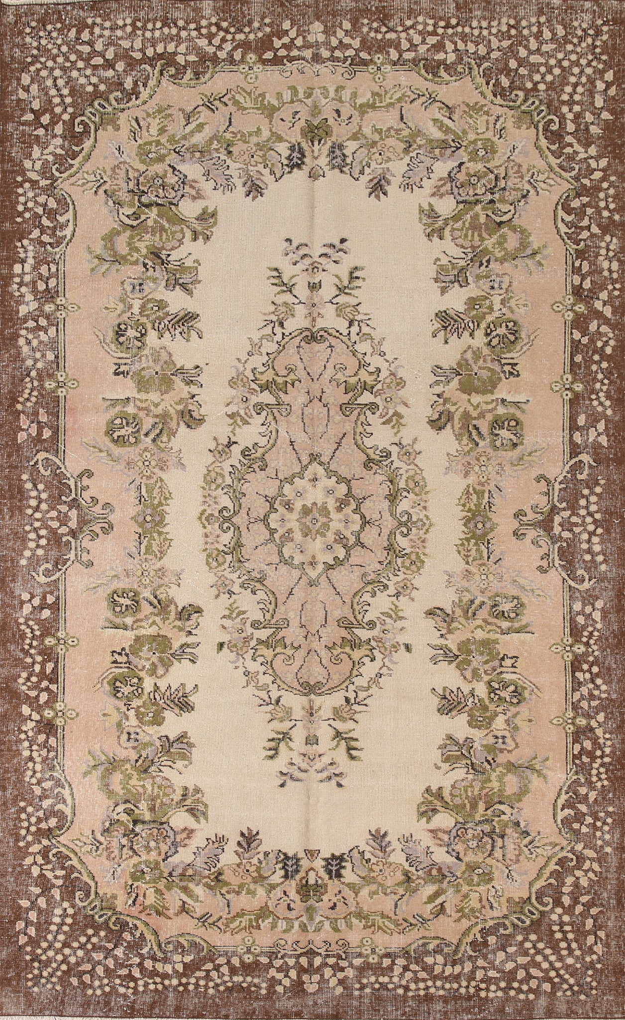 Handmade Floral Sparta Turkish Area Rug 6x10