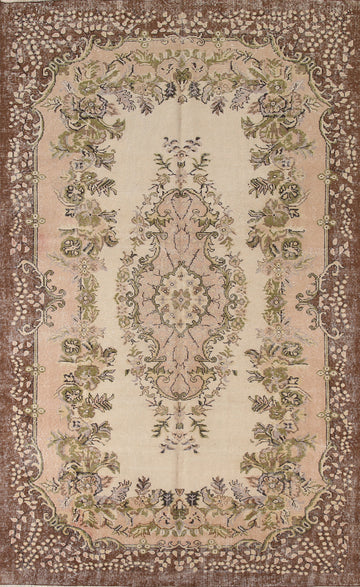 Handmade Floral Sparta Turkish Area Rug 6x10