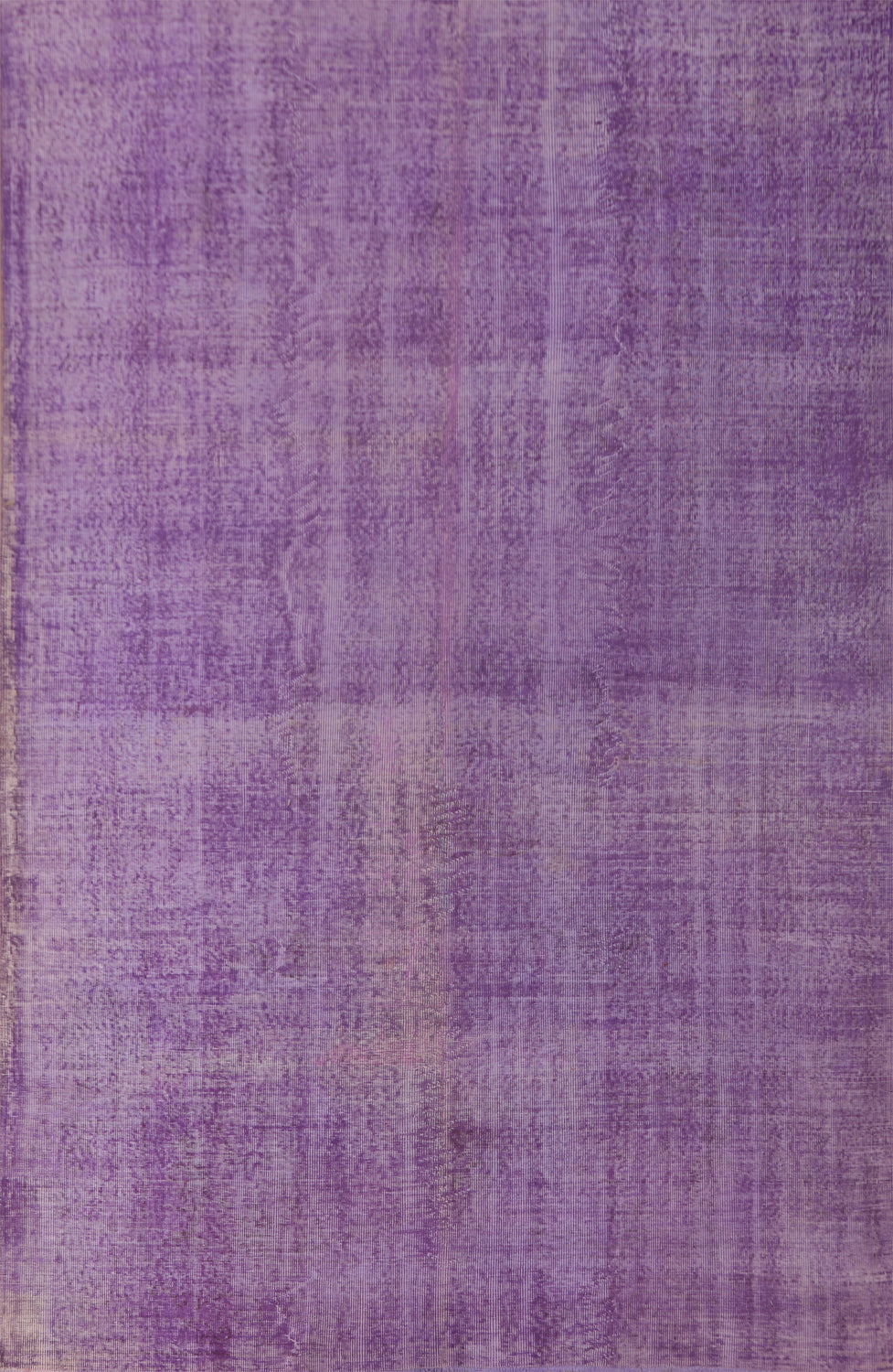 Over-Dyed Purple Anatolian Turkish Area Rug 7x10