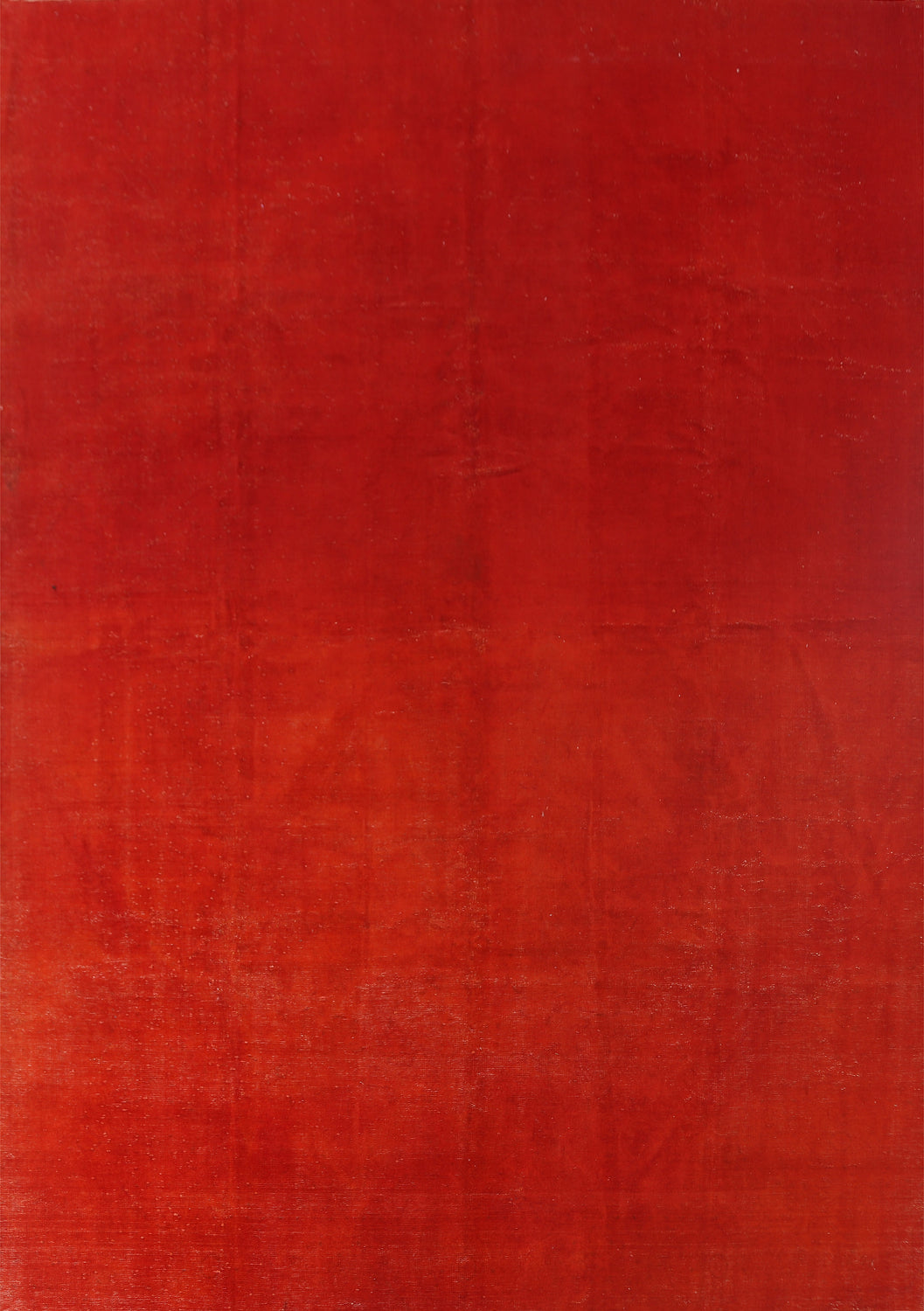 Distressed Over-Dyed Anatolian Turkish Area Rug 9x12