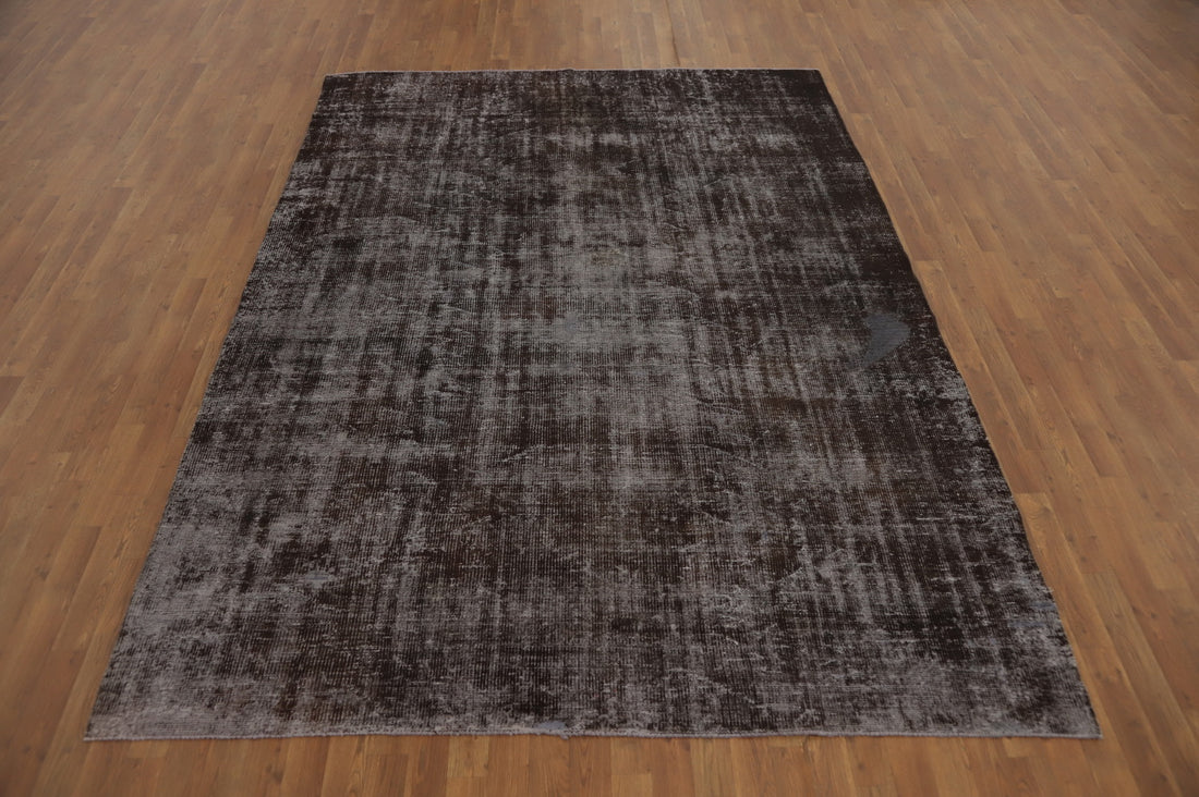 Distressed Over-Dyed Anatolian Turkish Rug 7x10