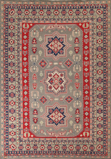 Handmade Wool Kazak Oriental Area Rug 9x11