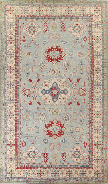 Large Geometric Kazak Oriental Rug 10x16