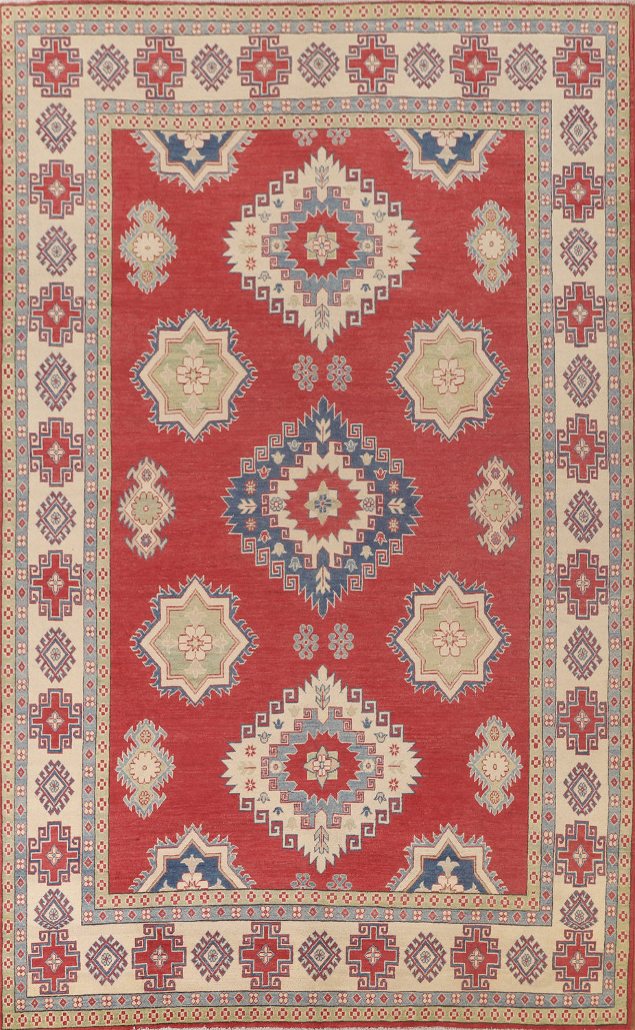 Handmade Kazak Oriental Area Rug 8x12