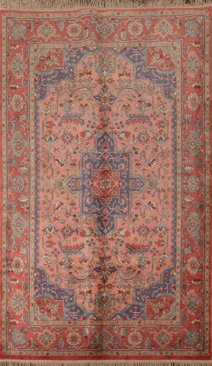Pink Karastan Living Room Area Rug 6x9