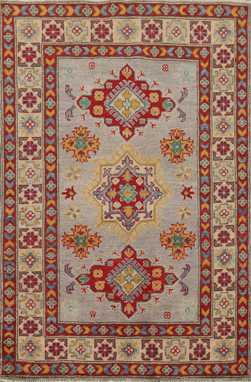 Geometric Kazak Oriental Rug 3x5