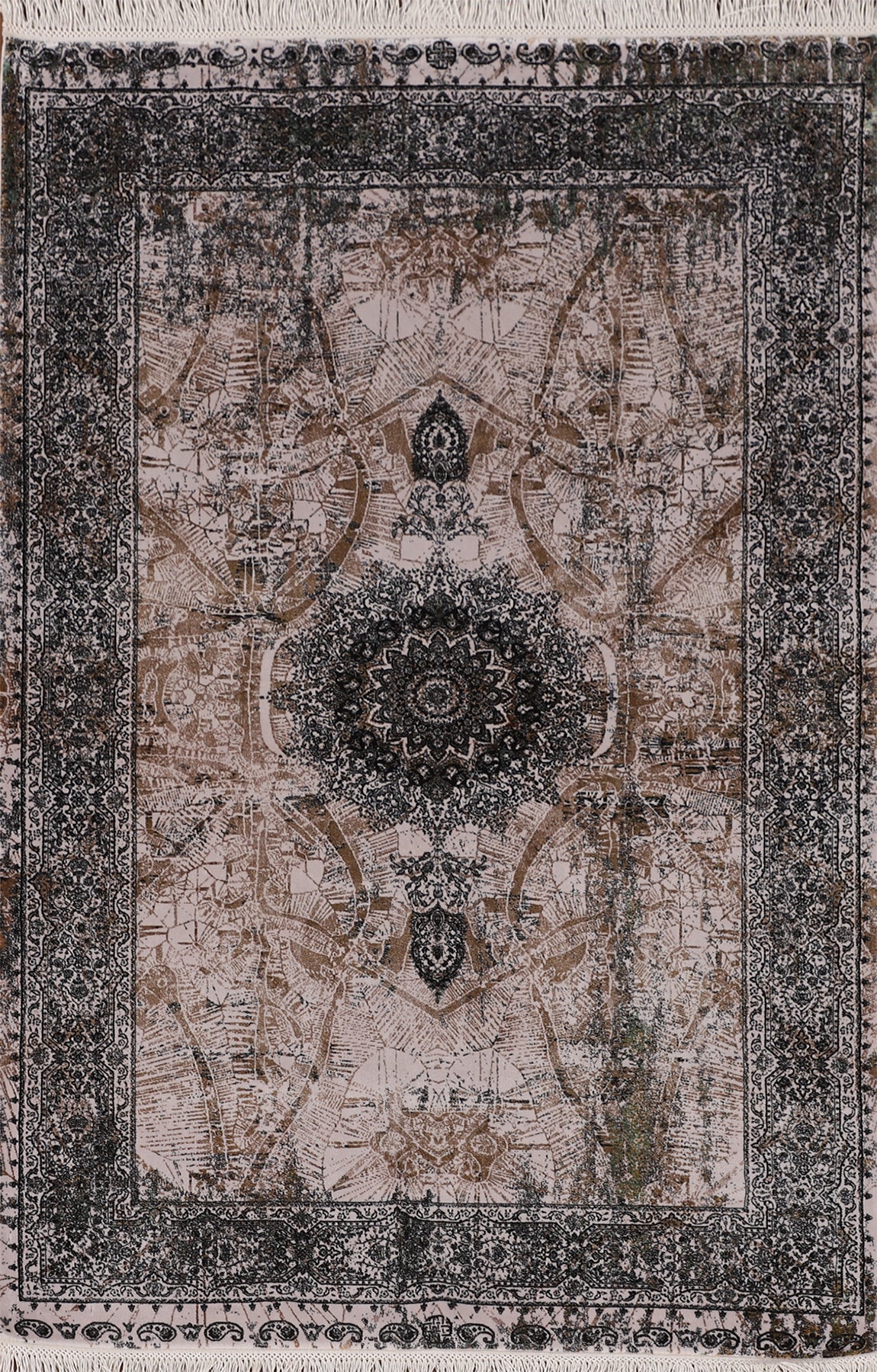 Traditional Silk Qum Turkish Rugs