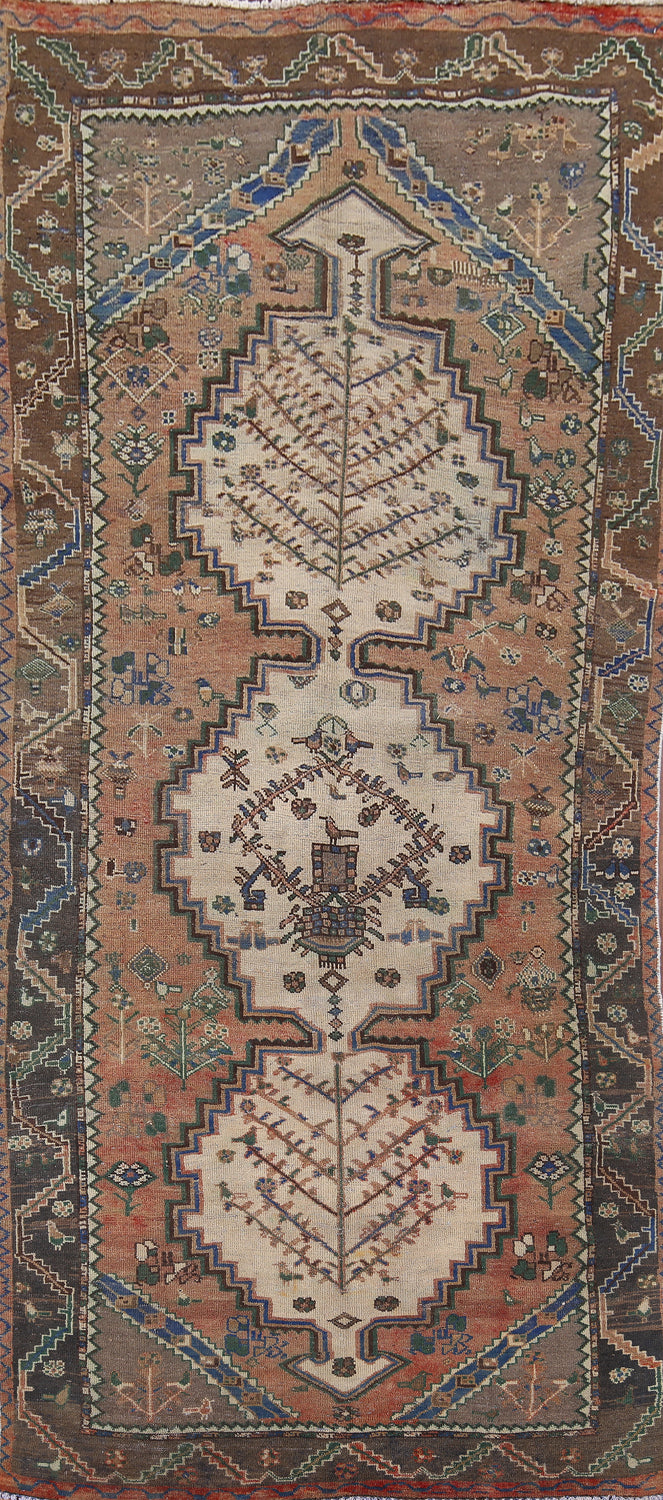 Handmade Wool Bakhtiari Persian Area Rug 5x10